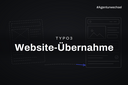 TYPO3-Website übernehmen lassen - Titelbild