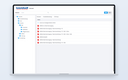 Listenansicht mit Breadcrumb-Navigation