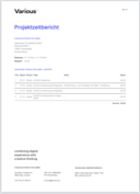 Projektzeitbericht